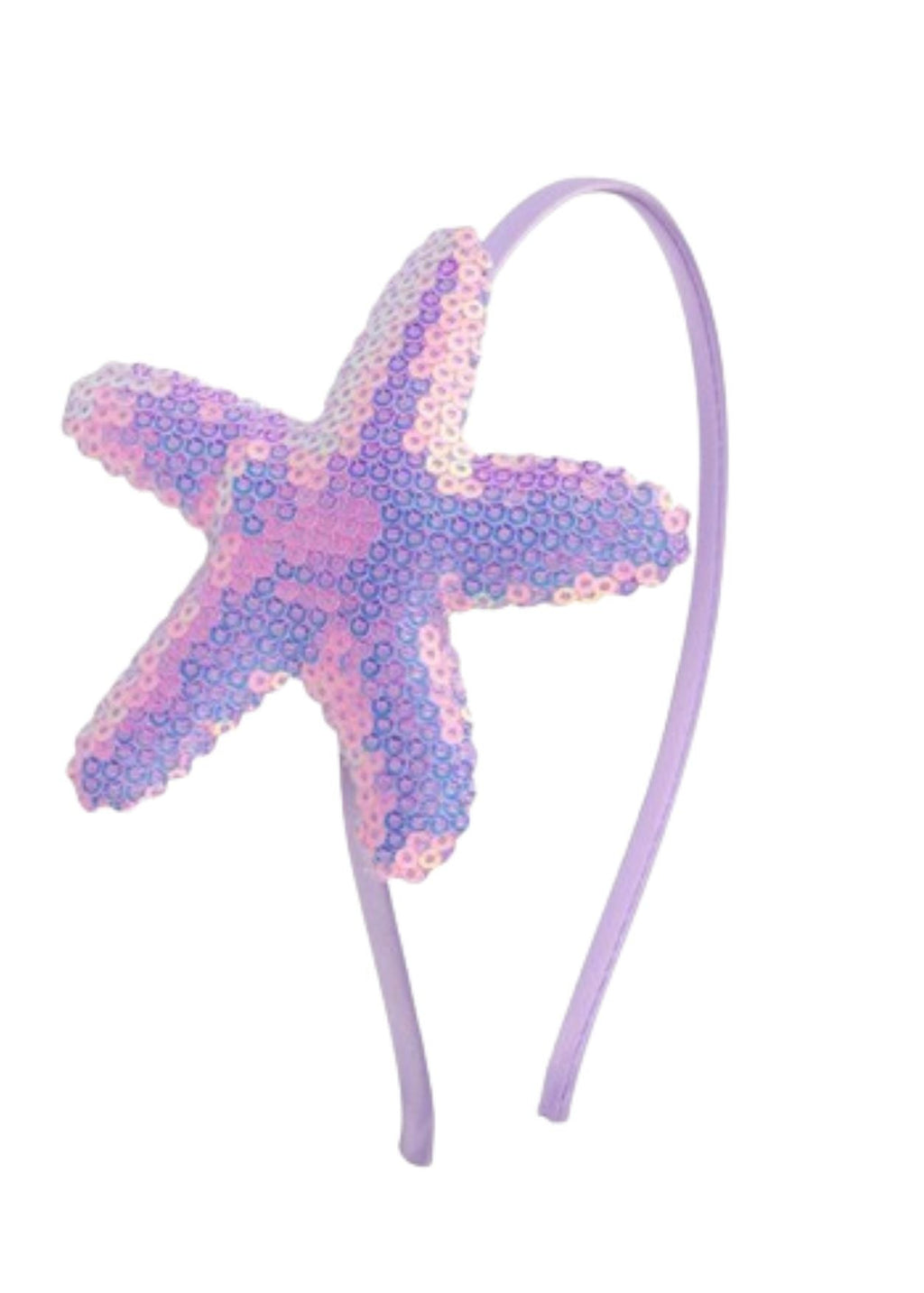 Lavender Sequin Headband