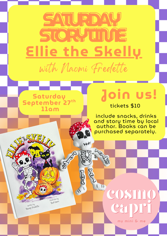 SEPT - Saturday Story Time with Ellie the Skelly