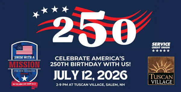 Swim with a Mission: 250 Year Celebration At Tuscan Village