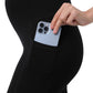 Pregnancy Yoga Pants with Pockets (2 Pack)