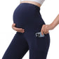 Pregnancy Yoga Pants with Pockets (2 Pack)