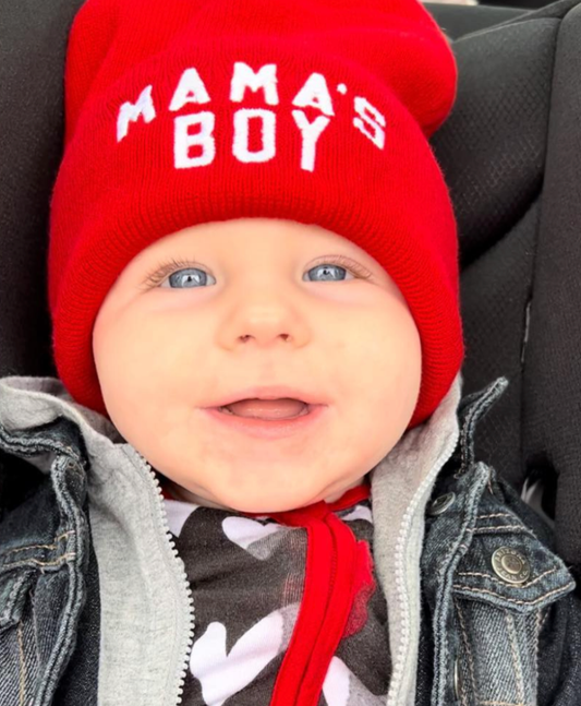 Mama's Boy  Beanie