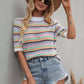 Rainbow Knit Top