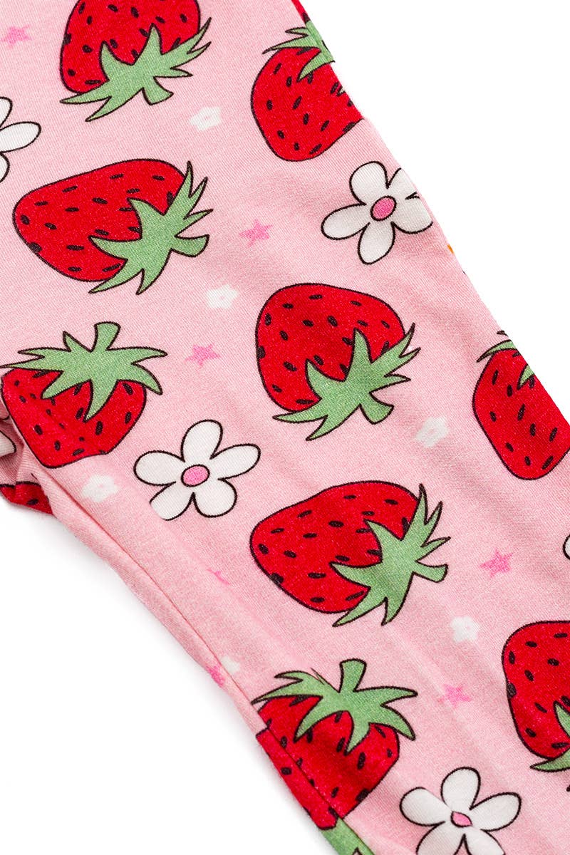 Strawberry Girl Romper