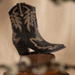 The Nantes Black Cowboy Boot