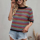 Rainbow Knit Top