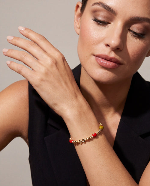 Alex + Ani - Pasta Girl Beaded Bangle