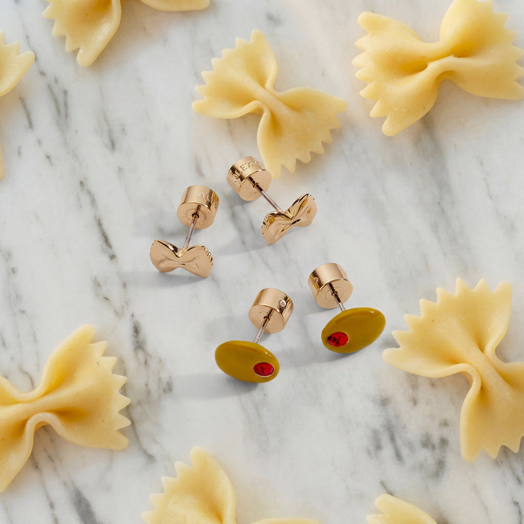 Alex + Ani - Pasta Girl Stud Earrings Set Of 2