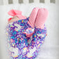 SoftSnooze™ Baby Girls Bamboo Viscose Unicorn Footed Ruffle One Piece Pajama