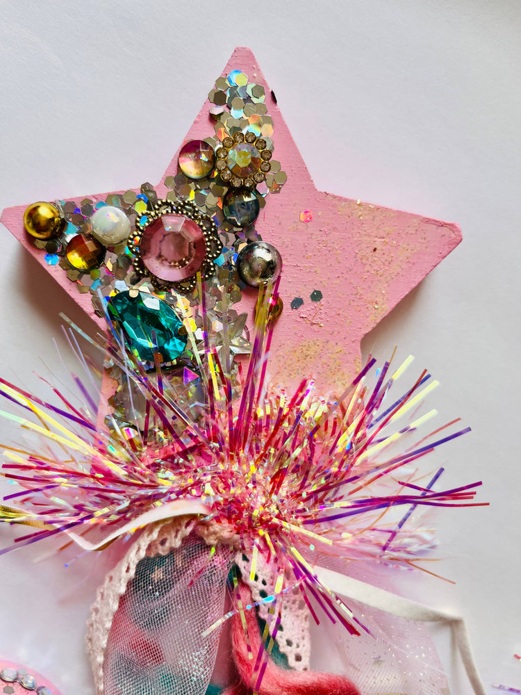 Star Bejeweled wand dress up make believe play