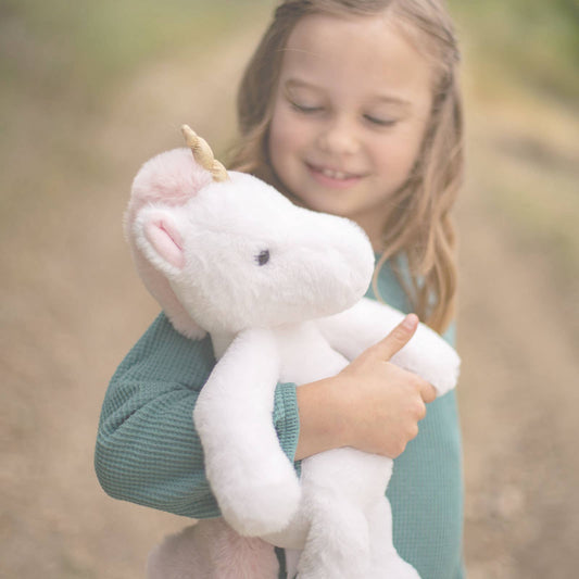 Unity White Unicorn Stuffy
