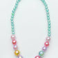 Watercolor Necklace: Blue