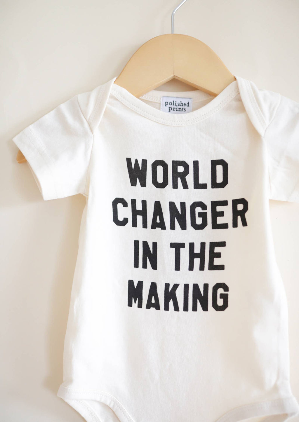 World Changer Baby Onesie, Baby Bodysuit, Baby Gift, Neutral