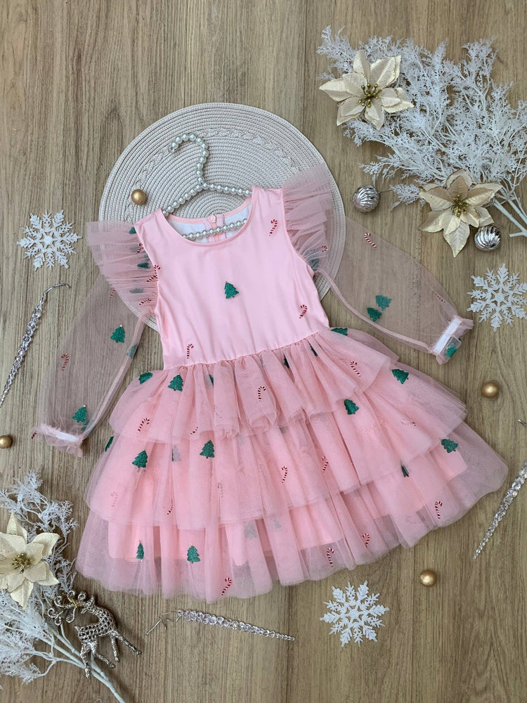 Pink Candy Cane Dress