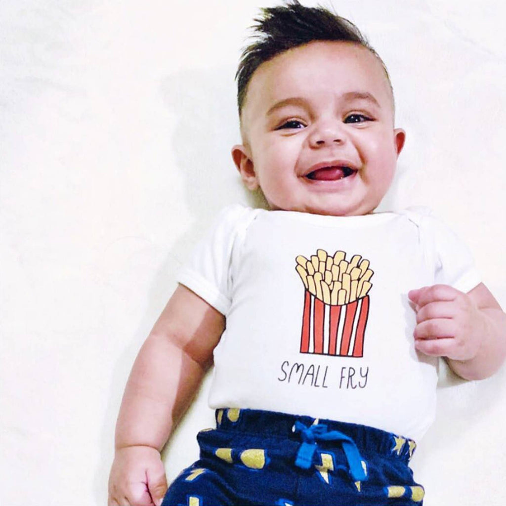 Small Fry French Fries Organic Toddler Shirt