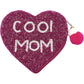 COOL MOM Beaded Coin Purse