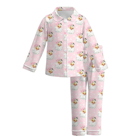 Pink Santa Pajamas