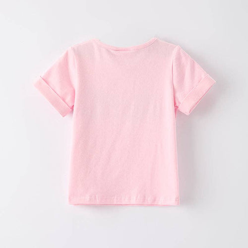 Back To School ABC Chenille Applique Cotton Top