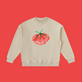 Sienna Says Tomato Essential Fleece Kids' Crewneck Sweatshirt