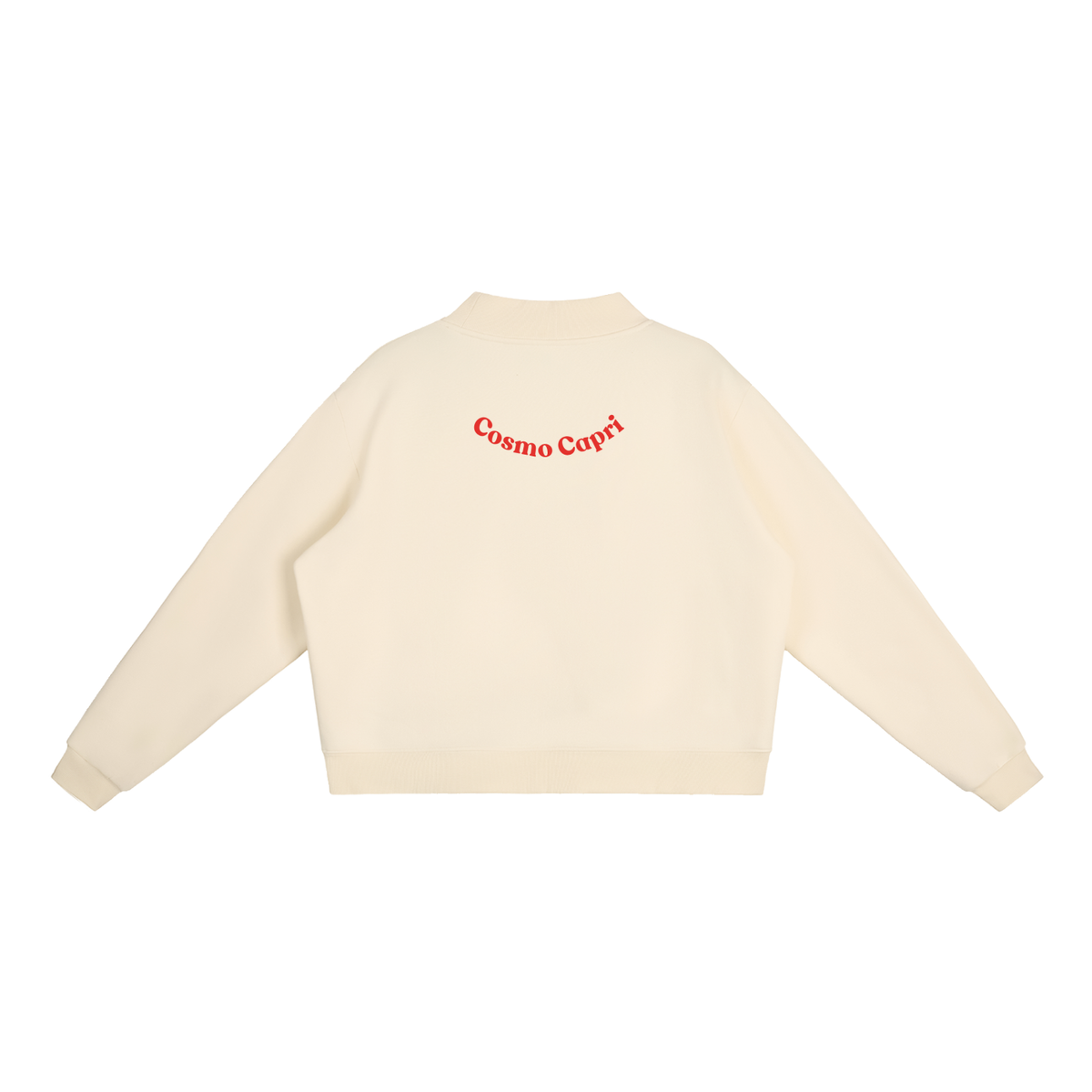 Gravy Essential Fleece Mock-Neck Crew Sweatshirt
