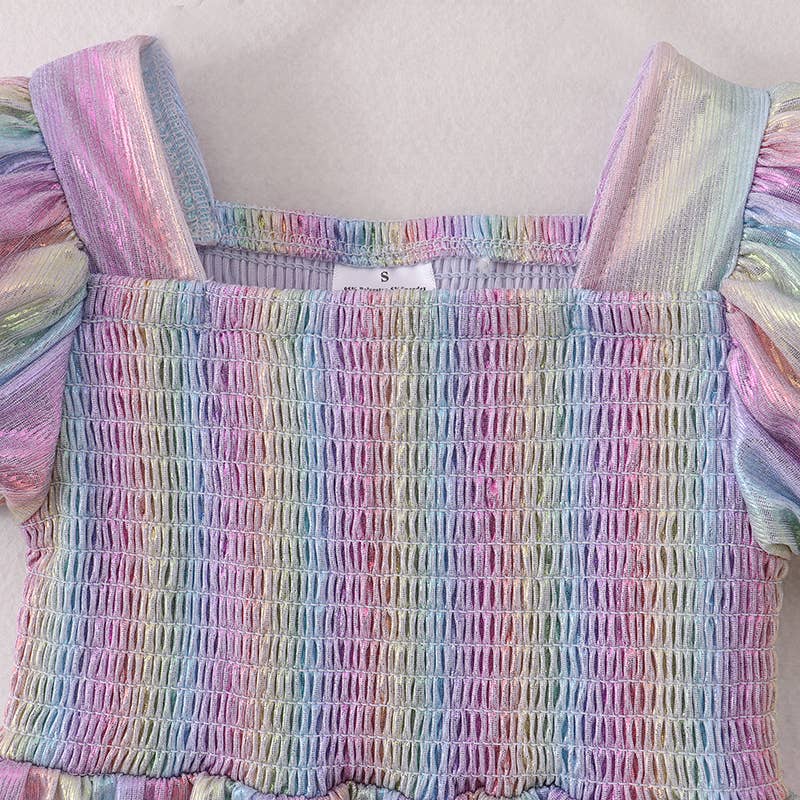 Girls Rainbow Dress