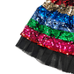 Sequin Stripe Skirt