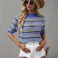 Rainbow Knit Top