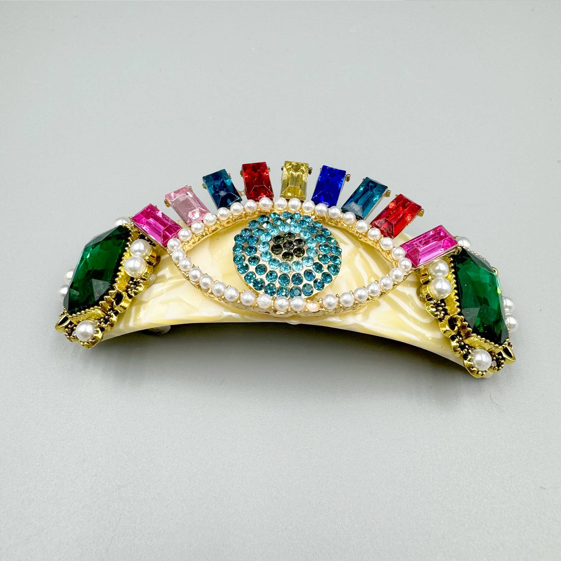 Evil Eye Frenchbarrette