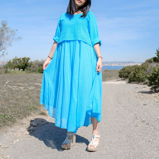 Amalfi Blue Dress