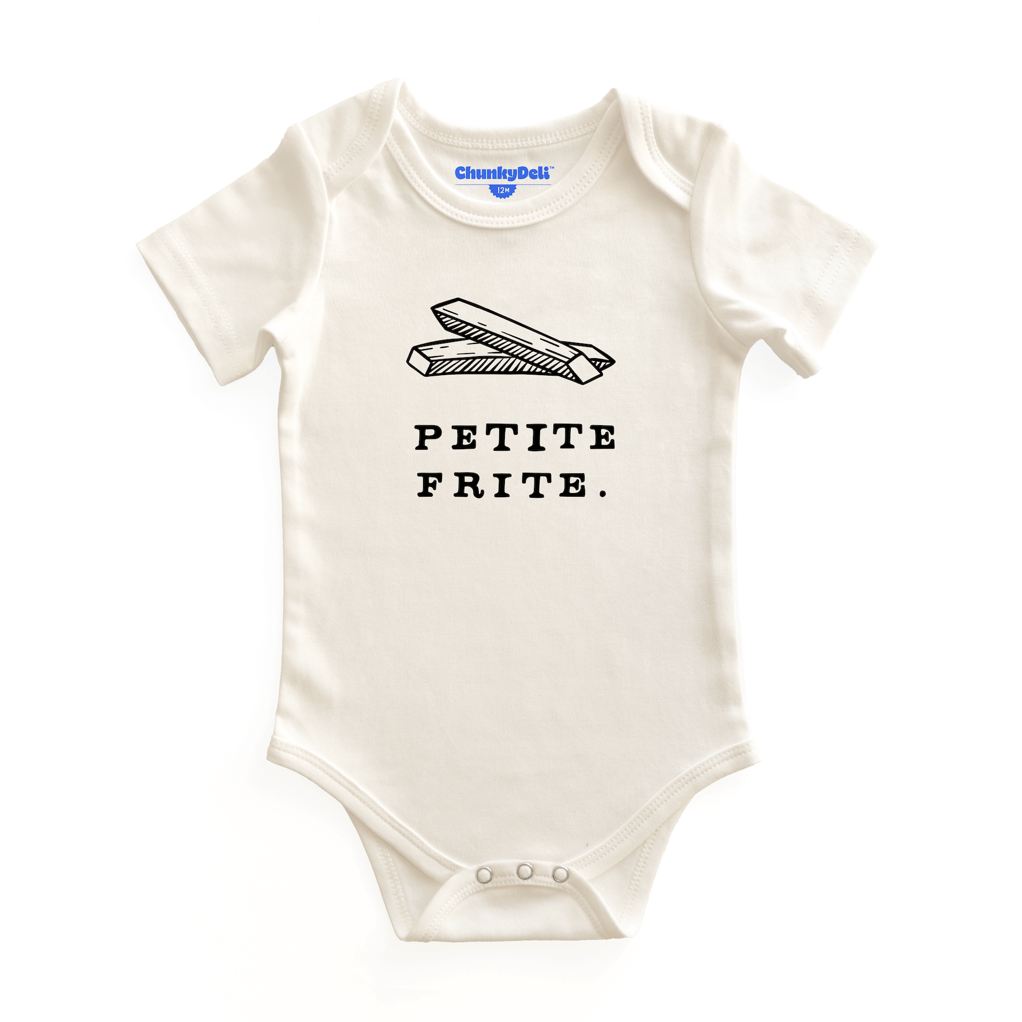 Petite Frite Baby Bodysuit