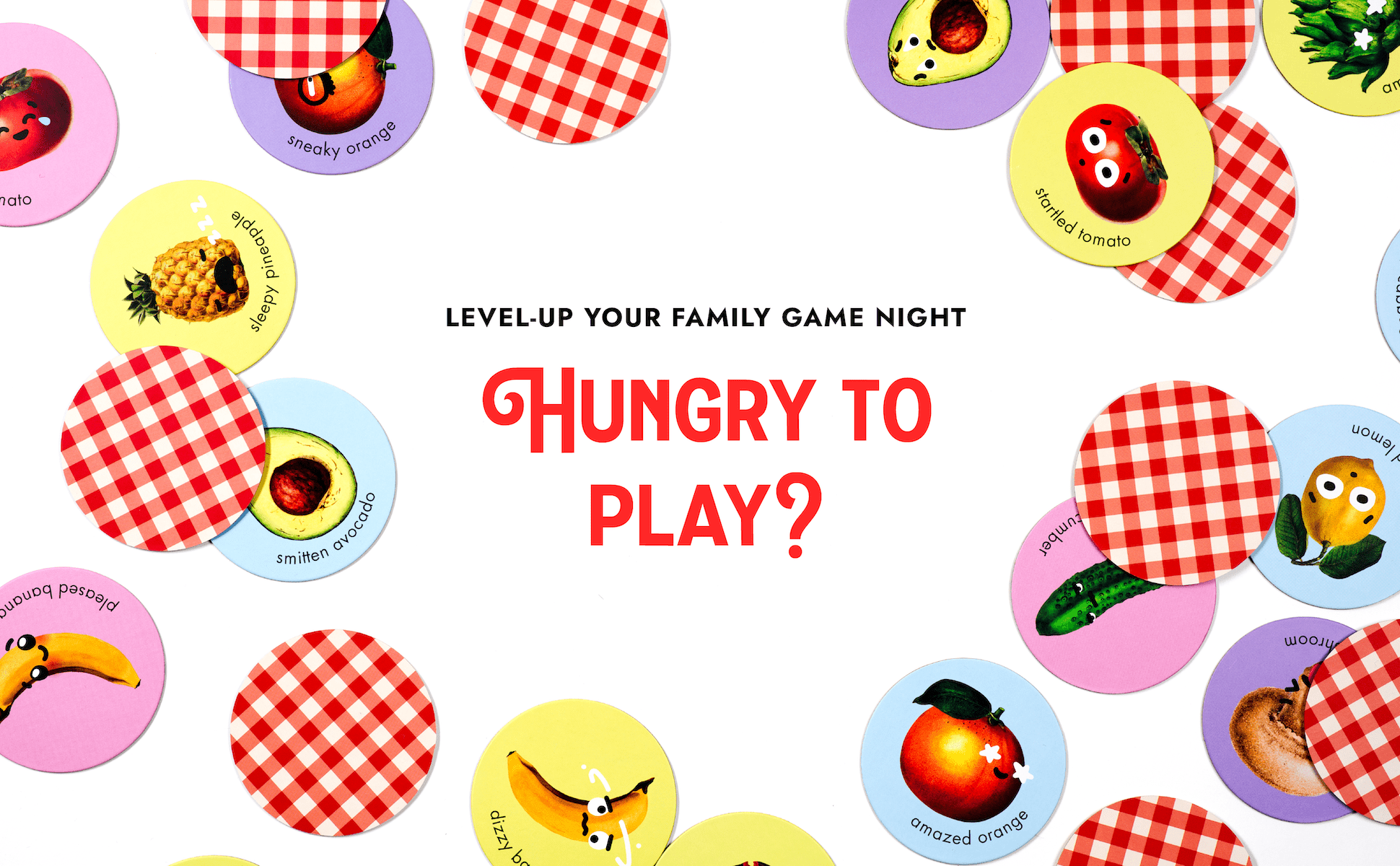 Moody Food Family Game Set