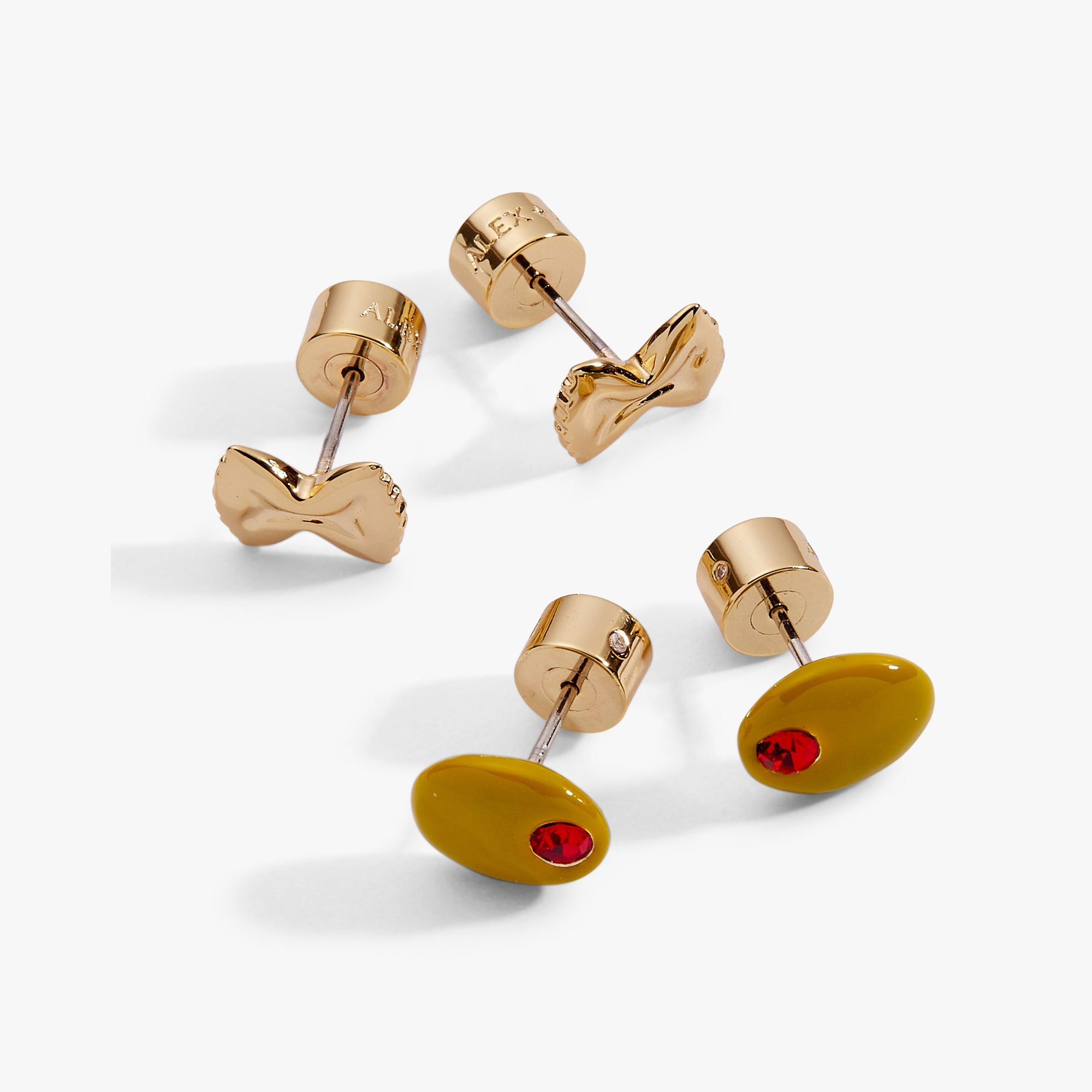 Alex + Ani - Pasta Girl Stud Earrings Set Of 2