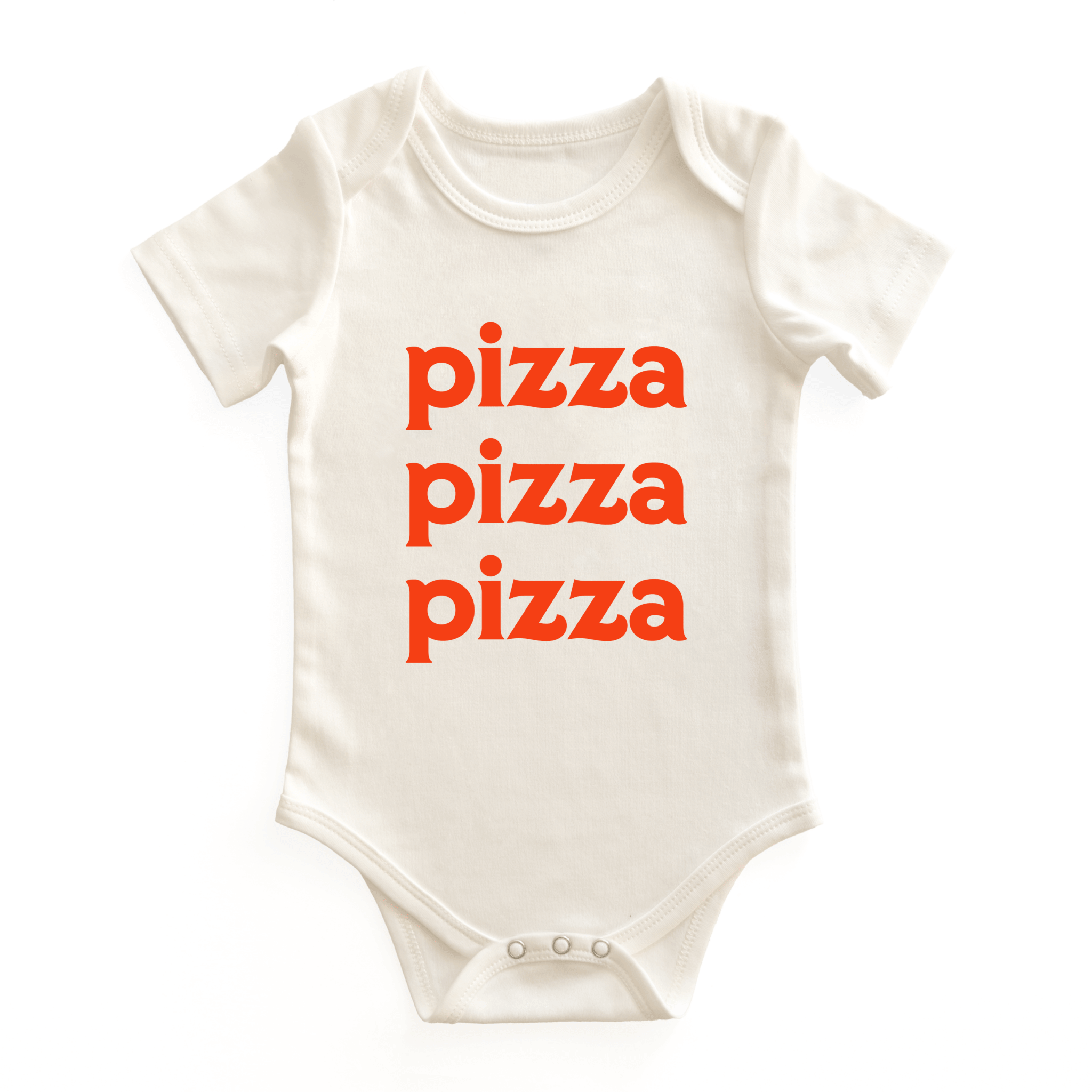 Pizza Pizza Pizza Baby Bodysuit