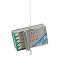 Salty Sardines Glass Ornament